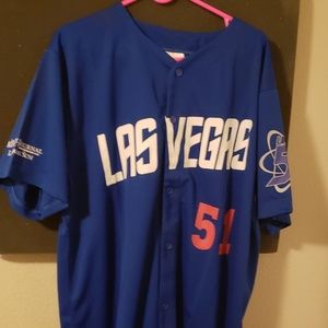 Las Vegas 51's promo jersey Blue